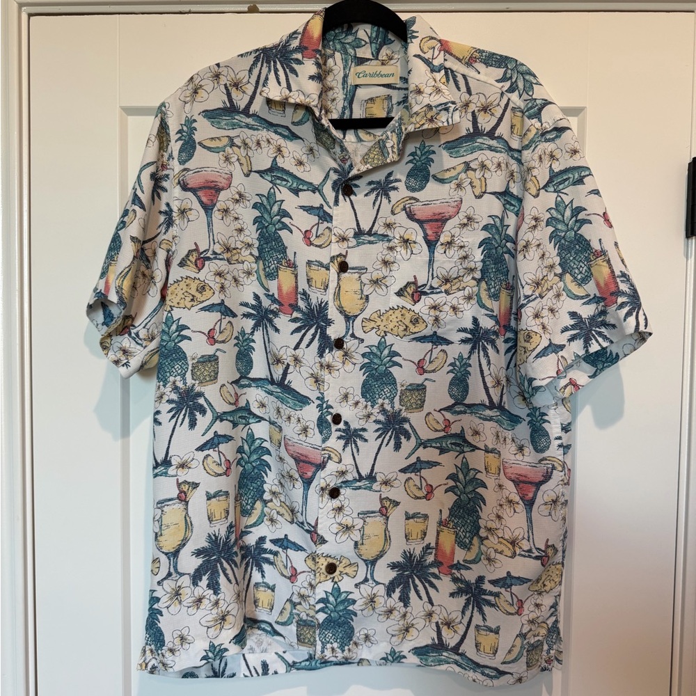 Caribbean Multicolor Tropical Men's Shirt